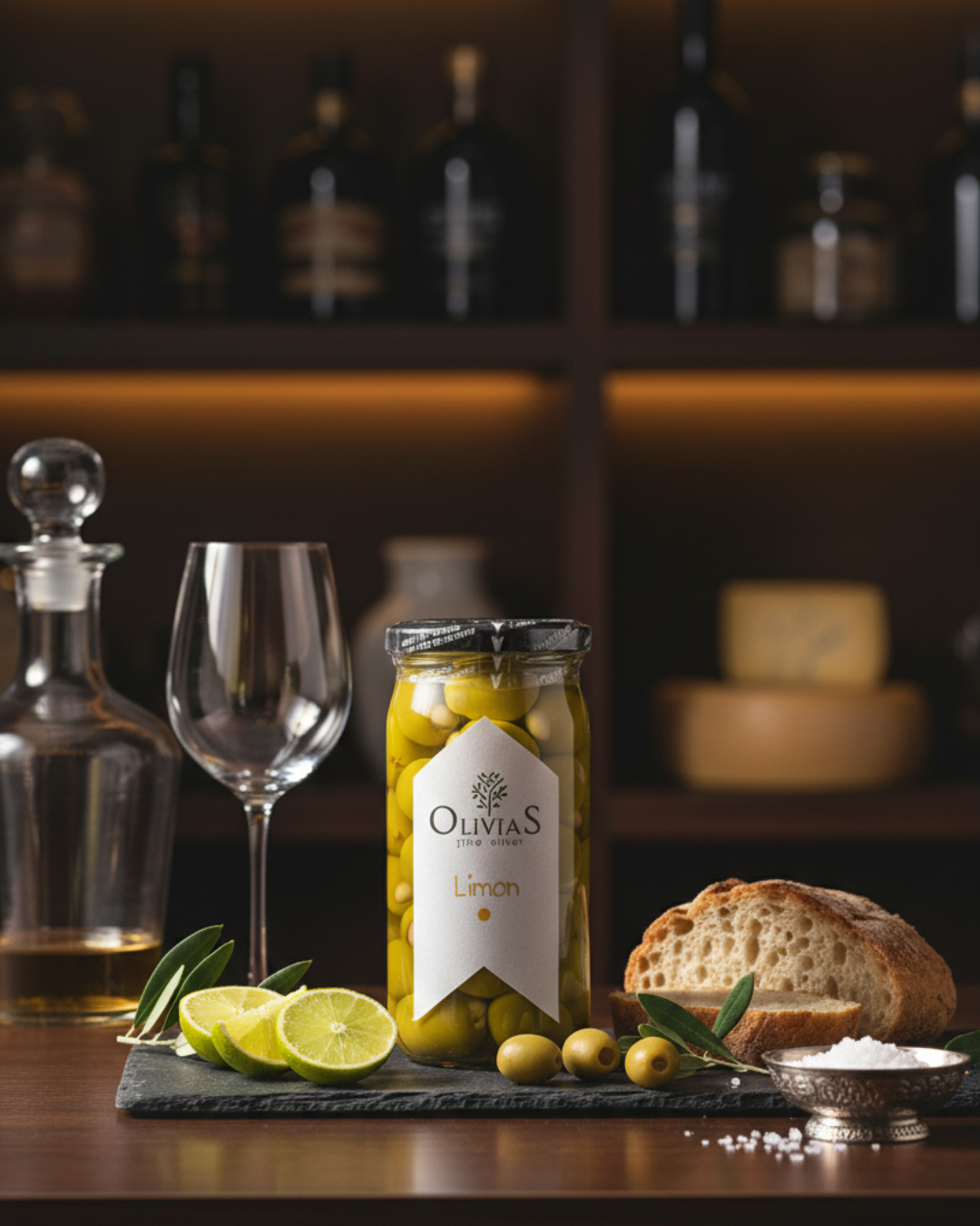 Olivias Limon Dolgulu Zeytin 370 CC