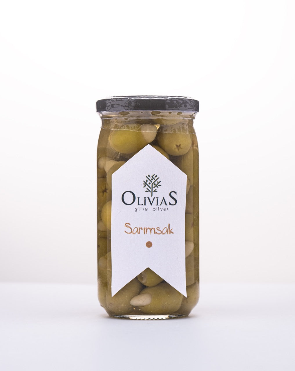 Olivias Sarımsak Dolgulu Zeytin 370 CC
