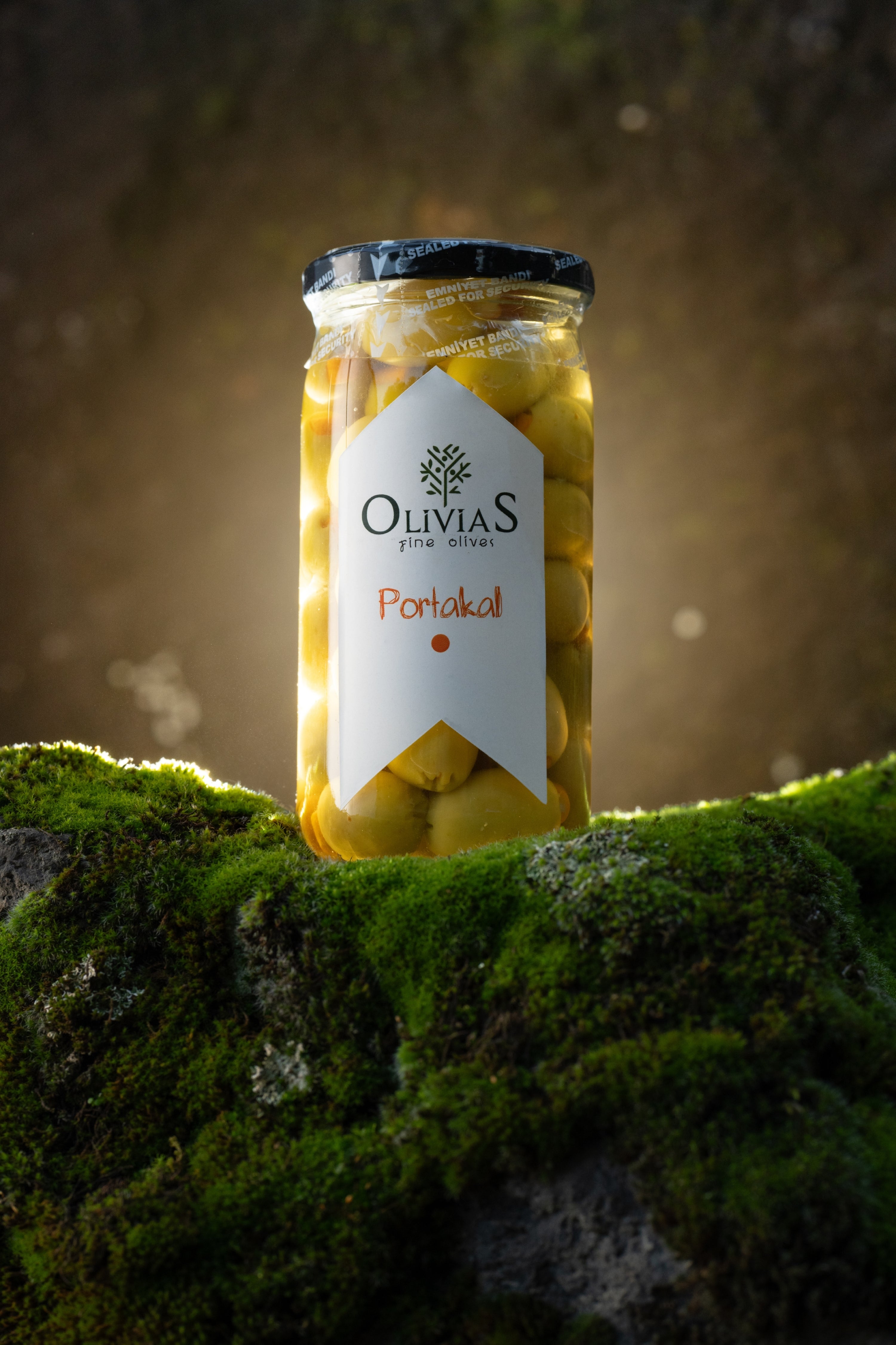 Olivias Portakal Dolgulu Zeytin 370 CC